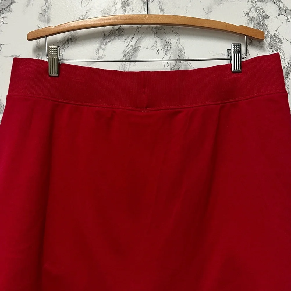 Wild Fable Women’s Ruby Red Skort with Drawstring Waist Size XXL